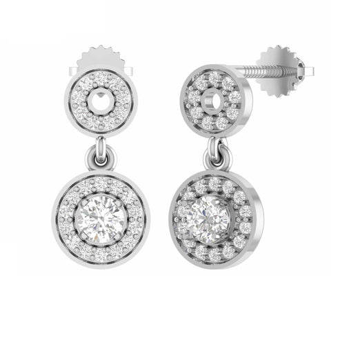 Iolanta Diamond Drop Earrings